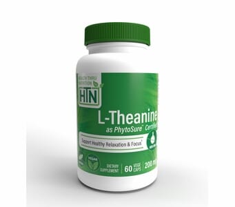 L-Theanine (PhytoSure Certified) 200mg NON-GMO (60 VegeCaps)