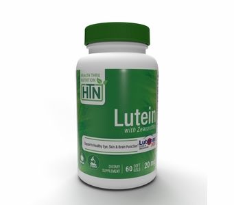  Lutein - High Potency 20mg (60 Softgels as Lutemax 2020) (Soy-Free & NON-GMO)