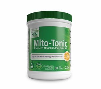 Mito-Tonic® Advanced Mitochondrial Drink Mix | Cellular Energy & Cardiac Function Support - Keto Friendly, Non-GMO (30 Servings) 225g Jar