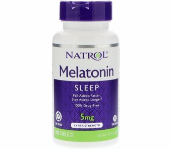 Natrol Melatonin Extra-Strength (Time Release) - 5mg 100ct