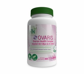 OVARIS Ovarian Health Complex 40:1 Myo to D-Chiro Inositol (360 Vegecaps)