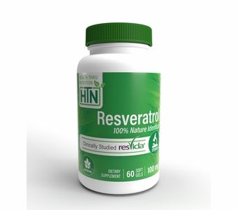 Resveratrol (ResVida™) 100mg 60 Softgels