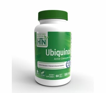 Ubiquinol (Kaneka) CoQ-10 100mg (NON-GMO) 60 Softgels