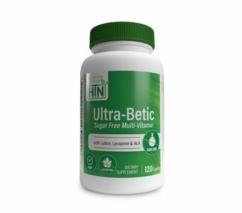 Ultra-Betic Multi-Vitamin and Mineral Formula (120 Caplets) (Sugar Free)