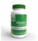 Vitamin C 500mg (360 Vegecaps) Advanced Absorption PureWay-C�  (NON-GMO) (Gluten Free)