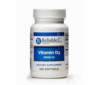 Vitamin D3 (2000 IU) (100 Softgels)