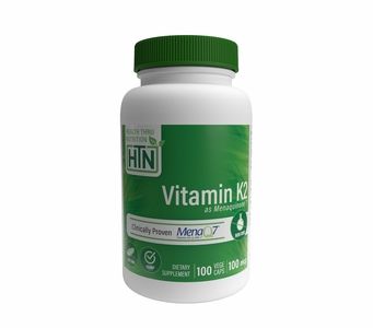 Vitamin K2 100mcg as MenaQ7® 100 Vegecaps