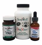 Complete Dog Care Combo (Liquid CoQ10 for Pets, Probiotics4Pets & Dog Vites)