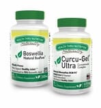 Curcu-Gel 650mg (Soy-Free) (NON-GMO) Curcumin & Bospure Boswellia 300mg (Soy-Free) (NON-GMO) (Two Month Supply) 