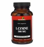 Futurebiotics L-Lysine 500mg - 100 Vegecapsules - Essential Amino Acid