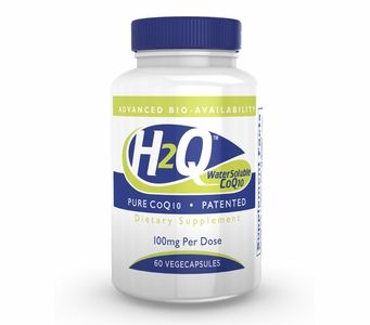 H2Q Advanced Bioavailability CoQ10 (100mg / 60 count) Pure Advanced Absorption Hydro-Q-Sorb CoQ10