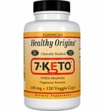 Healthy Origins 7-KETO 100mg (120 Veggie Caps)