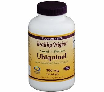 Healthy Origins Natural Ubiquinol 200mg (150 Softgels)