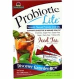 Nature's Answer Probiotic Lite Iced Tea - Supports Digestive and Immune Health - 10 Packets