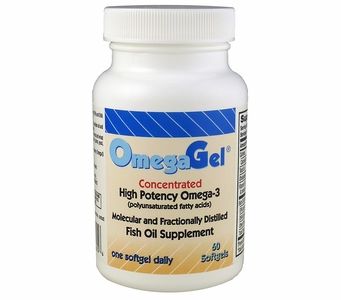 OmegaGel<br>Highly Purified Omega-3<br>60 Count