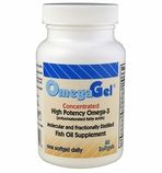 OmegaGel<br>Highly Purified Omega-3<br>60 Count