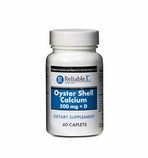 Oyster Shell Calcium 500mg + D <br>(60 Caplets)