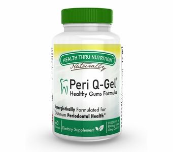 Peri-Q-Gel for Healthy Gums (60 softgels) (1 month supply)