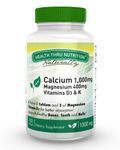 Calcium 1,000mg with Magnesium 400mg (100 Softgels)