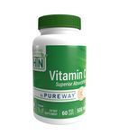 Vitamin C 500mg (60 Vegecaps) Advanced Absorption PureWay-C�  (NON-GMO) (Gluten Free)