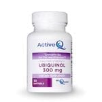 Active-Q Ubiquinol 300mg (30 Softgels) featuring Kaneka Ubiquinol CoQ10 (Soy-Free & NON-GMO)