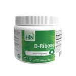 D-Ribose - Pure Powder - 200g Jar (5g per serving) NON-GMO, Soy-Free, Gluten Free by Health Thru Nutrition