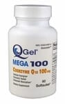 Q-Gel Mega 100mg<br>Hydrosoluble CoQ10<br>60 Softgels