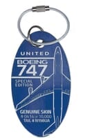 United B 747 Stratolauncher Airplane Tags United B 747 Stratolauncher Airplane Tags