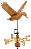 Flying Duck Weathervane, Garden Size Flying Duck Weathervane, Garden Size