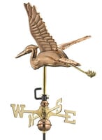 Blue Heron Weathervane, Garden Size Blue Heron Weathervane, Garden Size
