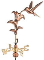 Hummingbird Weathervane, Garden Size Hummingbird Weathervane, Garden Size