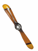 Wooden Airplane Propeller | Golden Tips Wooden Airplane Propeller | Golden Tips