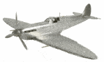 Spitfire Metal Model Aircraft 