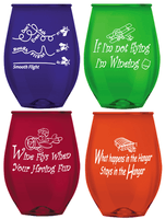 Aviation Shatter Resistant Party Glasses | Set of 4 Aviation Shatter Resistant Party Glasses | Set of 4