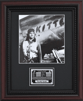 P-51C Mustang "Kitten" Plane with Autographed Plate P-51C Mustang "Kitten" Plane with Autographed Plate