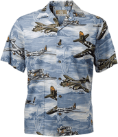 Airplane Aloha Shirts 