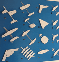 Whitewings Paper Airplane kit | Future of Flight Series Whitewings Paper Airplane kit | Future of Flight Series