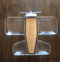 Airplane Serving Dish Airplane Serving Dish
