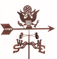 US Army Emblem Weather Vane - Traditional