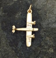 Gold Grumman Goose Airplane Jewelry Gold Grumman Goose Airplane Jewelry
