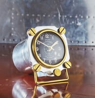 Metal Altimeter Desk Clock | Aluminum Metal Altimeter Desk Clock | Aluminum