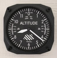 Altimeter Airplane Clock Altimeter Airplane Clock