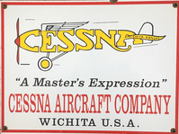 Cessna Aircraft Sign | Second Cessna Aircraft Sign | Second