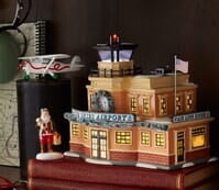 Blue Skies Airport Aviation Christmas Village 3-Piece Set Blue Skies Airport Aviation Christmas Village 3-Piece Set