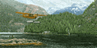 Piper Cub Float Plane Print Piper Cub Float Plane Print