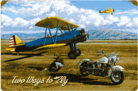 Metal Airplane Art Signs