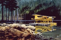 DHC-2 Beaver Airplane Art Print DHC-2 Beaver Airplane Art Print