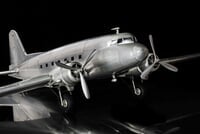 Large Aluminum DC-3 Dakota Model Large Aluminum DC-3 Dakota Model