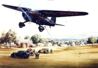 Stinson Reliant Airplane Art Print Stinson Reliant Airplane Art Print