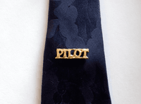 14k Gold PILOT Tie Tack or Label Pin 